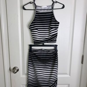 Striped Two Piece